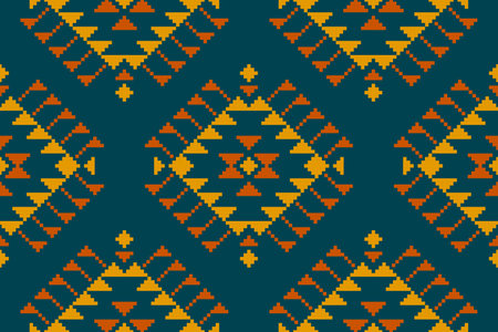 Geometric ethnic seamless pattern traditional. American, Mexican style. Design for background,...