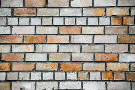 Old brick wall texture. Abstract background for design with copy space.の写真素材