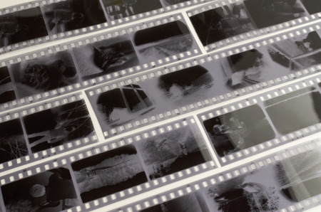 Negative Filmの写真素材