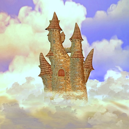 castle in the skyの写真素材