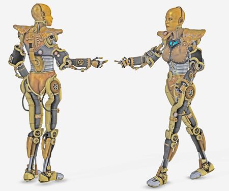 cyborgs meetingの写真素材