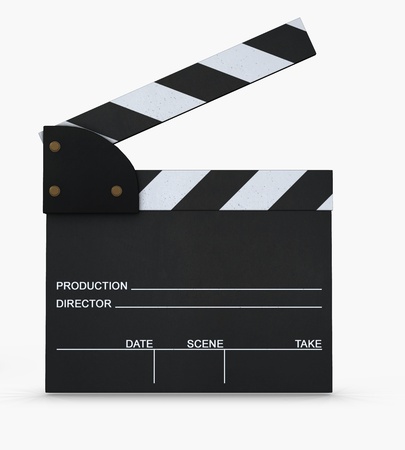 Movie slate の写真素材