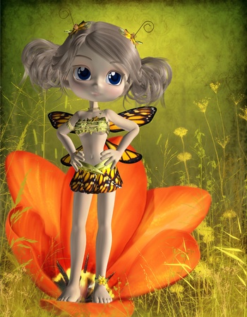 fairy toonの写真素材