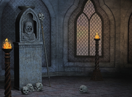 gothic sceneryの写真素材