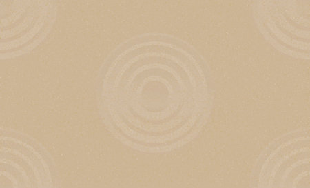 Sand beach texture Seamless Pattern with simple spiritual, Vector Repeat pattern Japanese Zen Garden with concentric circles parallel lines sand surface background,Meditation or Zen Like Backgroundのイラスト素材