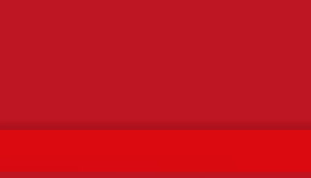 Red Studio background with empty wall and flooring,Display Room Gallery with copy space,Backdrop Background minimal design for Valentine,Christmas Greeting Card or Chinese New Year 2024 Bannerのイラスト素材