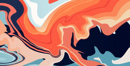 Marble texture background. Marbling pattern. Abstract marbling background. Vector illustration.のイラスト素材