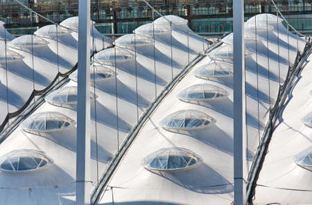 Soccer stadium under construction for 2012 European Football Championshipの写真素材