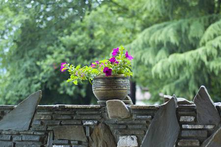 Composition from colours and stonesの写真素材