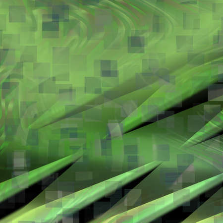An abstract greem background with huge spikesの写真素材