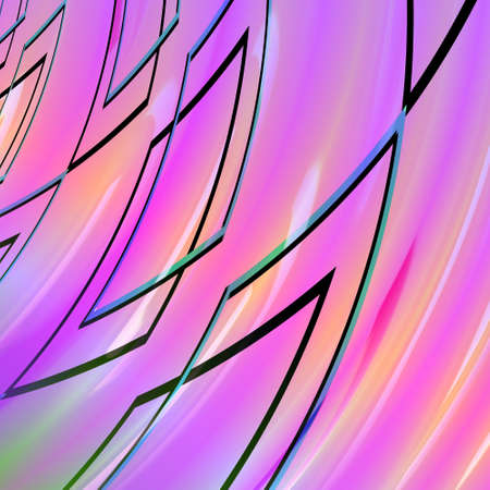 An abstract violet background with blue rhombsの写真素材