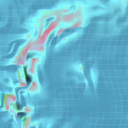 An abstract scientific water background with varicolor addition