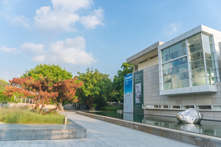 Shenzhen He Ningxiang Art Museumのeditorial素材