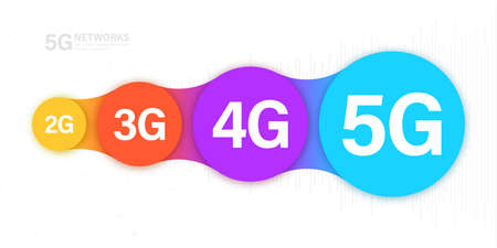 Concept evolution of mobile communication. 5G, the fifth innovative generation of the global...