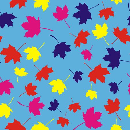 An abstract figure of maple leafの写真素材