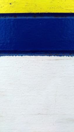 Texture wood painted old worn cricketの写真素材