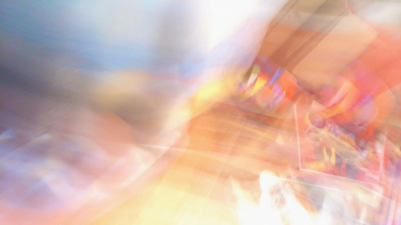 Abstract Photo Drawing Neon Blur Speed Effect