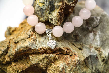 Rose quartz is a name used for specimens of quartz with a pink color.