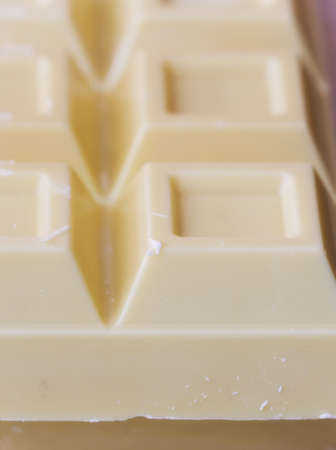 White chocolateの写真素材