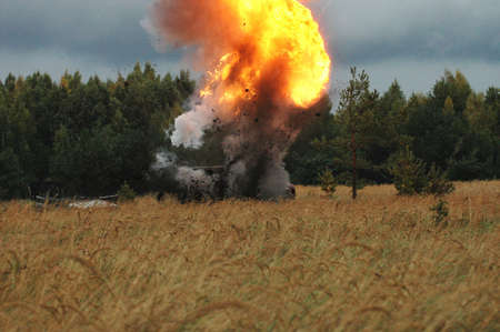 Explosionの写真素材