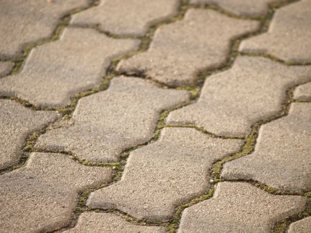 Gray bricks