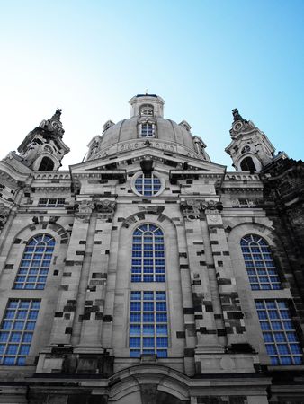 Dome of Dresdenの写真素材