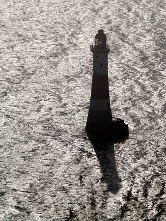 Lighthouse of Beachy Headの写真素材