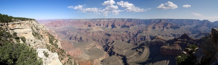 Panorama of the famous Grand Canyonの写真素材