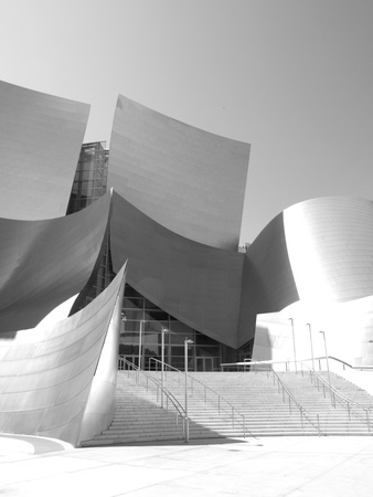 Walt Disney Concert Hall in Los Angelesのeditorial素材