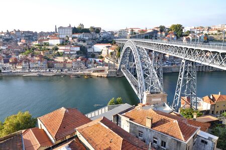 Dom Luís Bridge, Portoの写真素材