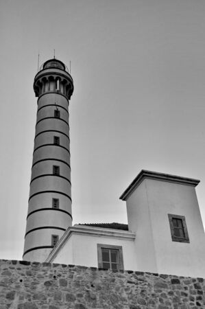 Lighthouse of Porto  Portugal のeditorial素材