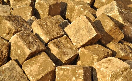 Pile of bricksの写真素材