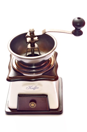 Coffee grinder, isolatedの写真素材