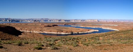 River Colorado at the desertの写真素材