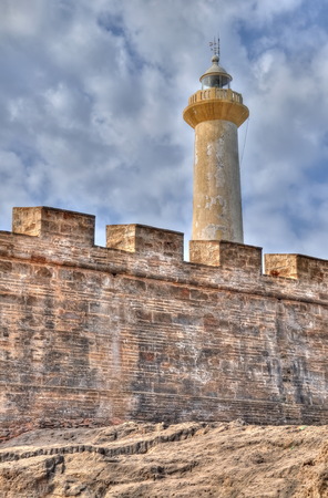 Lighthouse of Rabat, Moroccoの写真素材