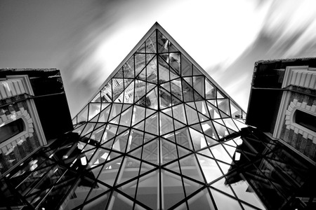 Budapest, Hungary - January 31, 2015: Modern whale shaped building called \B?lna\ (Whale) in the...