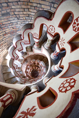 Spiral staircaseの写真素材