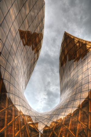 MALMO, SWEDEN - SEPTEMBER 13: Emporia Shopping Center on September 13, 2013 in Malmo. Luxury shopping mall designed by architect Gert Wingardh's Studio.のeditorial素材