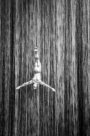 United Arab Emirates - Dubai, January 29, 2016: The Dubai Mall, the world's largest shopping mall, that includes around 1,200 shops.のeditorial素材