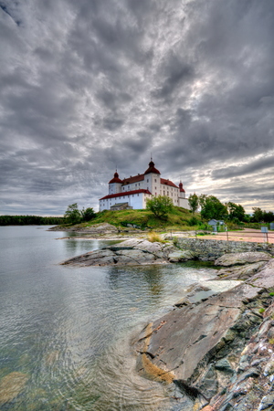 Lacko castle in Swedenのeditorial素材