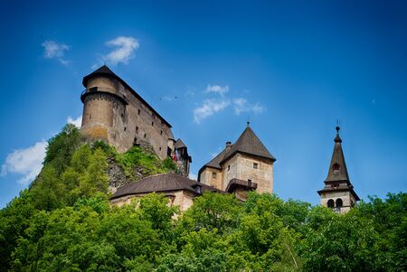 Castle of Oravaの写真素材