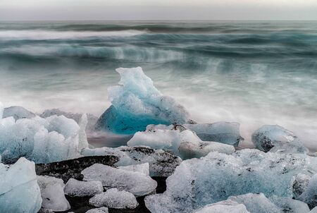 Diamond beach in Iceland
