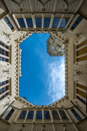 Hluboka castle in Czech Republicのeditorial素材