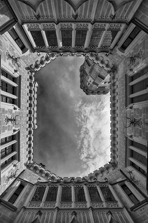 Hluboka castle in Czech Republicのeditorial素材