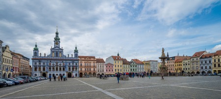 Ceske Budejovice in Czech Republicのeditorial素材