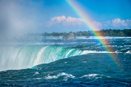 Niagara falls in Canadaの写真素材