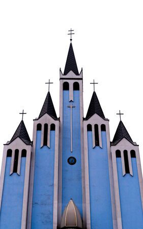 Church in Heviz, Hungary, Europeの写真素材