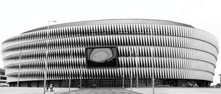 The legendary San Mames stadium of Athletic Bilbao football team, Bilbao city, Basque Country, Spain. 9th of September 2019のeditorial素材