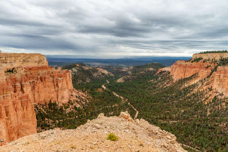 Utah, Bryce Canyon National Park, Bryce Canyon and Hoodoosの写真素材
