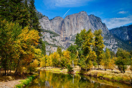 Yosemite Valley, Yosemite National Park, California USAの写真素材
